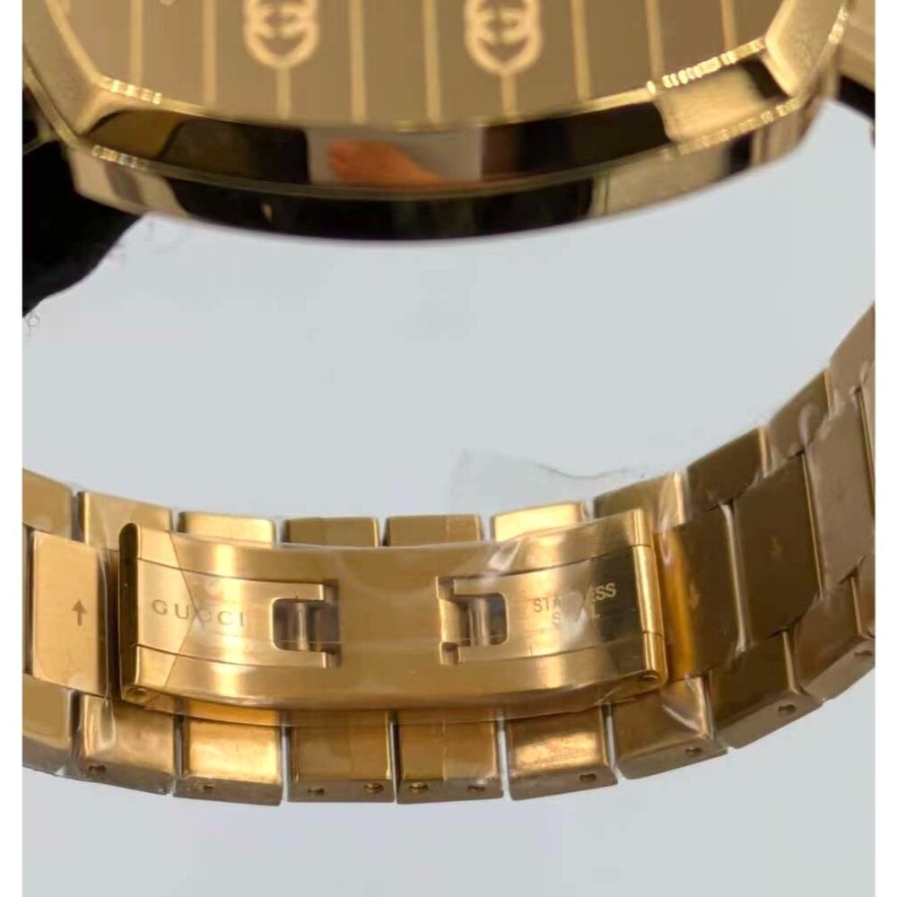 Gucci Grip Quartz Stainless Steel Watch Yellow Gold 38mm YA157409
unisex - Picture 10 of 15